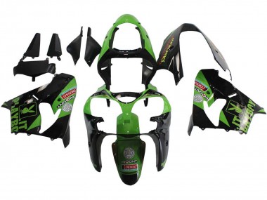 Vert Noir Playboy DENSO Carénage Moto Kawasaki ZX9R 2000-2001 Pas Chère