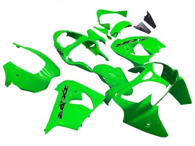 Vert Carénage Moto Kawasaki ZX9R 2000-2001 Pas Chère