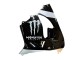 Argent Noir Brillant Monstre Elf Carénage Moto Kawasaki ZX9R 2002-2003