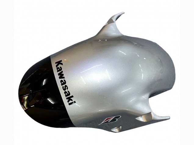 Argent Noir Brillant Monstre Elf Carénage Moto Kawasaki ZX9R 2002-2003