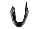 Argent Noir Brillant Monstre Elf Carénage Moto Kawasaki ZX9R 2002-2003