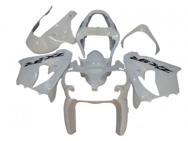 Blanc Noir Décalque Carénage Moto Kawasaki ZX9R 2002-2003