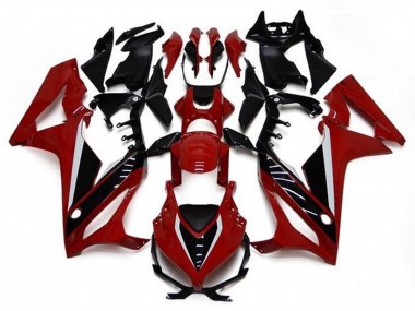 Rouge Blanc Noir Brillant Carénage Moto Honda CBR650R 2019-2020 Pas Chère