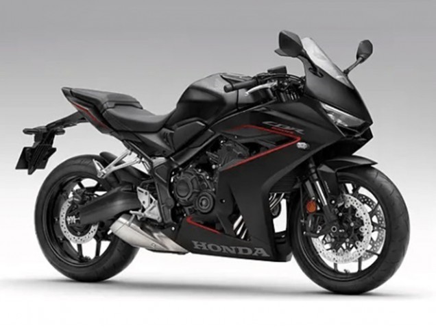 Noir Mat Carénage Moto Honda CBR650R 2024-2025
