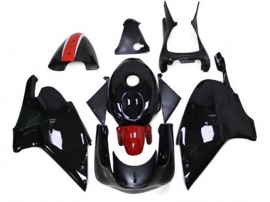 Noir Brillant Rouge Carénage Moto Aprilia RS250 1999-2004 Pas Chère
