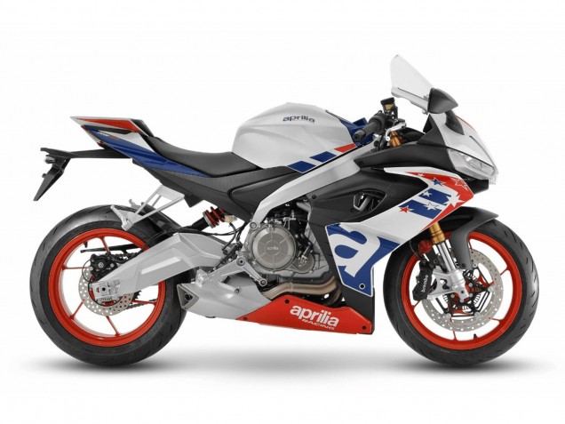 Blanc Rouge Bleu Carénage Moto Aprilia RS660 2020-2024