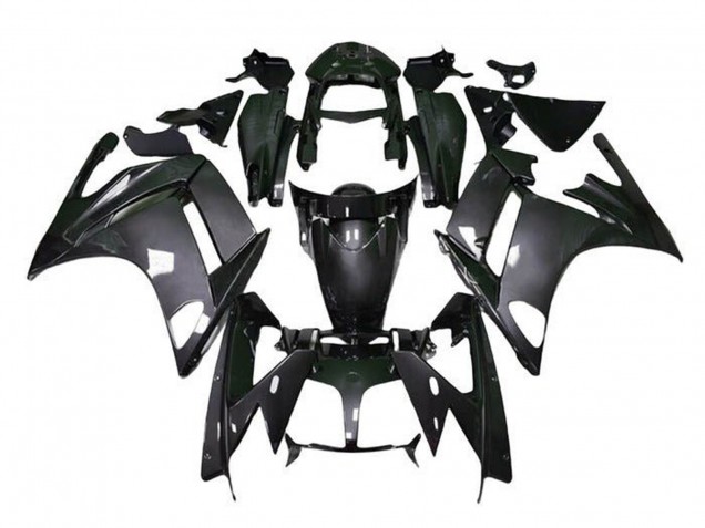 Noir Brillant Carénage Moto Yamaha FJR1300 2001-2006