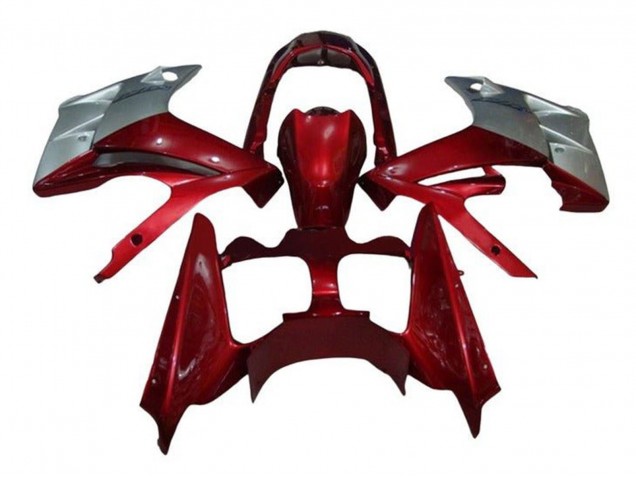 Rouge Gris Carénage Moto Yamaha FJR1300 2001-2006