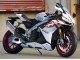 Blanc Rouge Bleu Carénage Moto Aprilia RSV4 1100 2021-2024