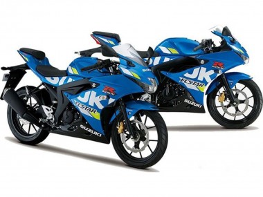 Bleu Ecstar Carénage Moto Suzuki GSXR125 2017-2025 Pas Chère
