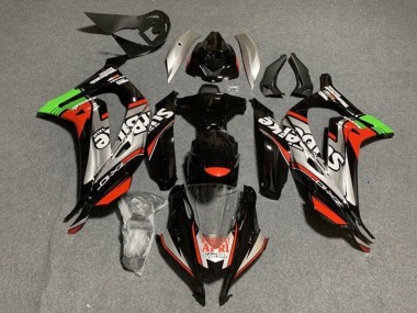 Noir Brillant Rouge Argent Vert Carénage Moto Kawasaki ZX10R 2016-2020 Pas Chère