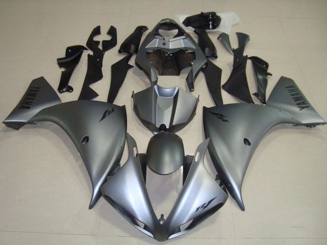 Gris Mat Carénages Moto Yamaha YZF R1 2012-2014