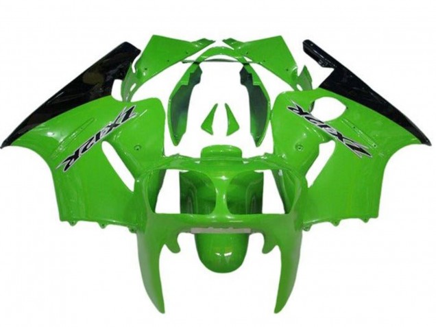 Vert Noir Carénage Moto Kawasaki ZX12R 2000-2001