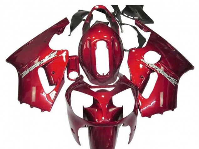 Bonbon Rouge Carénage Moto Kawasaki ZX12R 2002-2006