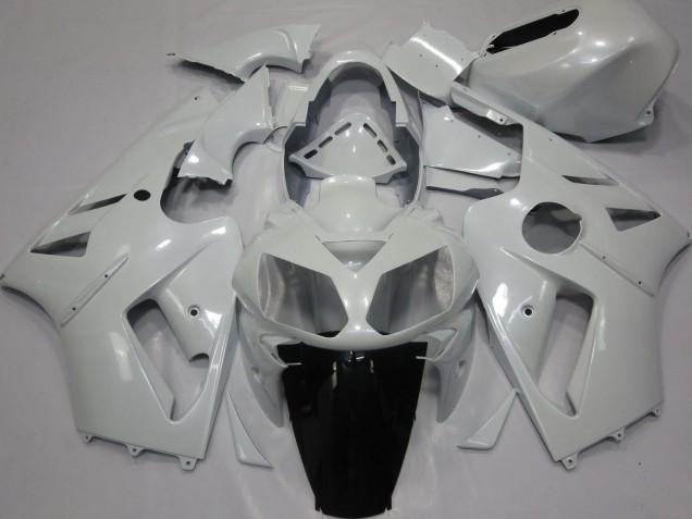 Blanc Perle Carénage Moto Kawasaki ZX12R 2002-2006