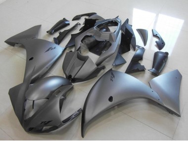 Gris Mat Carénage Moto Yamaha YZF R1 2012-2014 Pas Chère