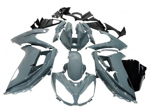 Gris Carénage Moto Kawasaki Ninja 650 EX650 2012-2016