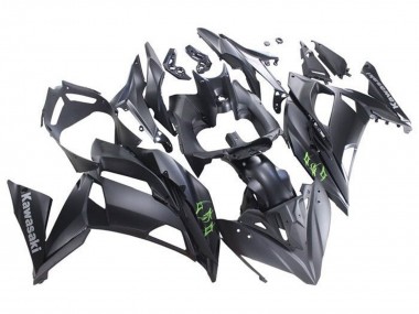Noir Mat Vert Carénage Moto Kawasaki Ninja 650 EX650 2017-2019 Pas Chère