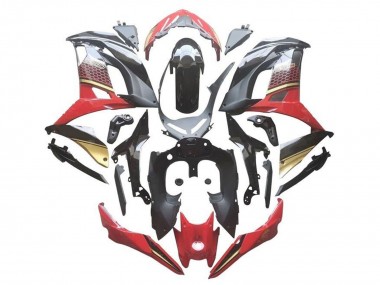 Rouge Noir Or Carénage Moto Kawasaki Ninja 650 EX650 2017-2019 Pas Chère