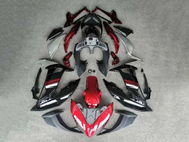 Rouge Noir Blanc Carénage Moto Kawasaki Ninja 650 EX650 2017-2019 Pas Chère