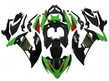 Vert Noir Rouge Or Rayon de Miel Carénage Moto Kawasaki Ninja 650 EX650 2017-2019 Pas Chère