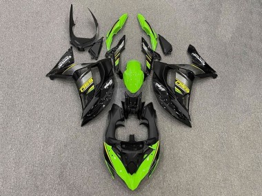 Vert Jaune Gris Noir Carénage Moto Kawasaki Ninja 650 EX650 2017-2019 Pas Chère