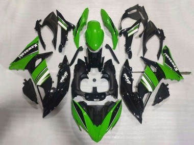 Vert Noir Blanc Carénage Moto Kawasaki Ninja 650 EX650 2017-2019 Pas Chère