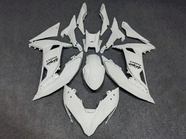 Blanc Noir Carénage Moto Kawasaki Ninja 650 EX650 2017-2019 Pas Chère