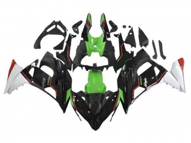 Vert Noir Blanc Rouge Carénage Moto Kawasaki Ninja 650 EX650 2017-2019 Pas Chère