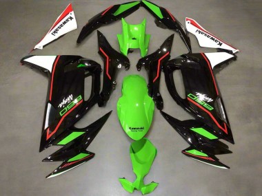 Vert Rouge Noir Blanc Carénages Moto Kawasaki Ninja 650 EX650 2020-2025 Pas Chère