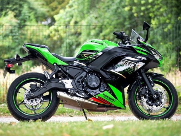 Vert Noir Rouge Rayon de Miel Carénages Moto Kawasaki Ninja 650 EX650 2020-2025