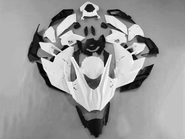 Blanc Carénage Moto Kawasaki Ninja H2 2015-2022 Pas Chère