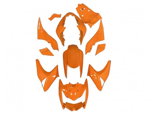 Orange Carénage Moto Kawasaki Z1000 2007-2009