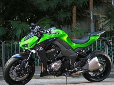 Vert Carénage Moto Kawasaki Z1000 2014-2019 Pas Chère