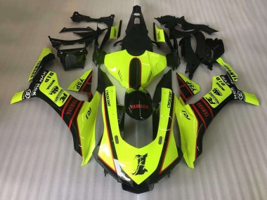 Jaune Rouge Noir Motul YSP Carénage Moto Yamaha YZF R1 2015-2019 Pas Chère