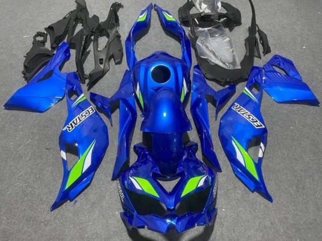 Bleu Vert Ecstar Carénage Moto Kawasaki ZX25R ZX-25R 2019-2025