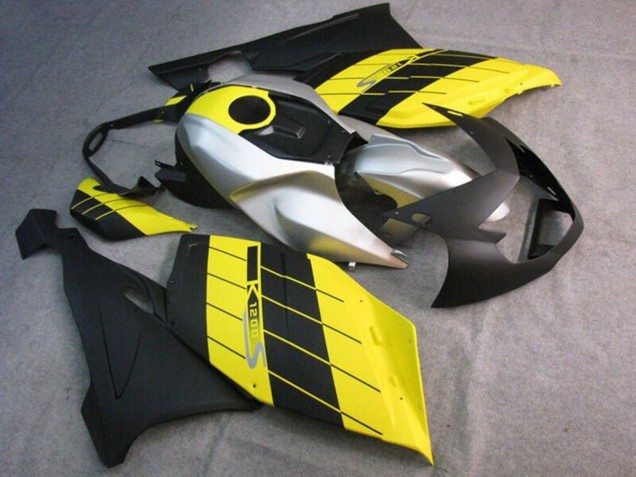 Argent Jaune Noir Carénage Moto BMW K1200S 2005-2010