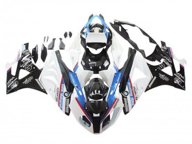 Blanc Rouge Bleu Noir Brillant Motorrad Carénage Moto BMW S1000RR 2009-2014 Pas Chère