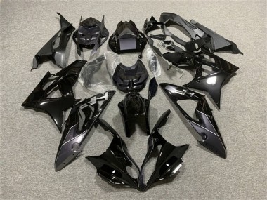 Noir Brillant HP Carénage Moto BMW S1000RR 2009-2014 Pas Chère