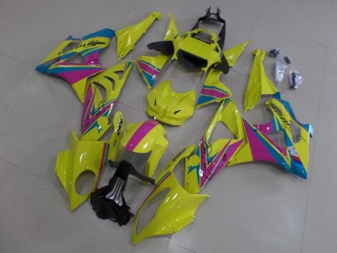Jaune Rose Bleu Carénage Moto BMW S1000RR 2009-2014 Pas Chère