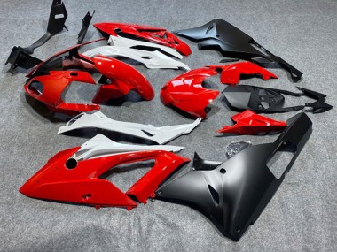 Rouge Blanc Noir Mat Carénage Moto BMW S1000RR 2009-2014 Pas Chère