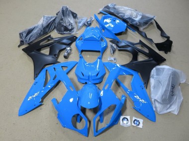 Bleu Noir Mat Kits Carénages Moto ABS BMW S1000RR 2009-2014 Pas Chère
