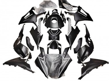 Noir Mat Blanc Doubler Carénage Moto BMW S1000RR 2019-2022 Pas Chère