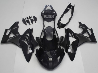 Noir Noir Mat Carénage Moto BMW S1000RR 2019-2022 Pas Chère
