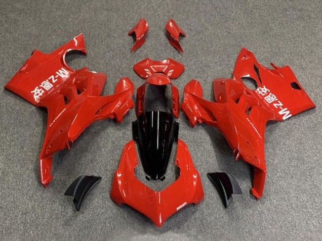 Rouge Carénage Moto Ducati Panigale V4 V4S 2020-2021