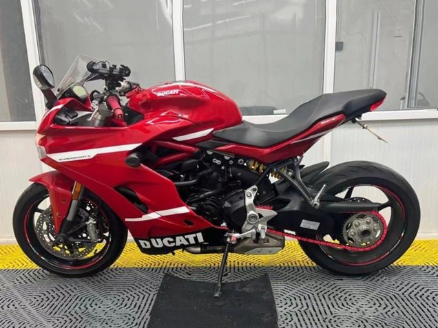 Rouge Noir Blanc Bande Carénage Moto Ducati Supersport 939/939S 2017-2022