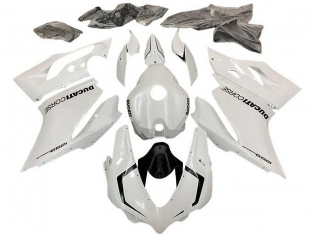 Blanc Perle Carénage Moto Ducati 1299 2015-2020