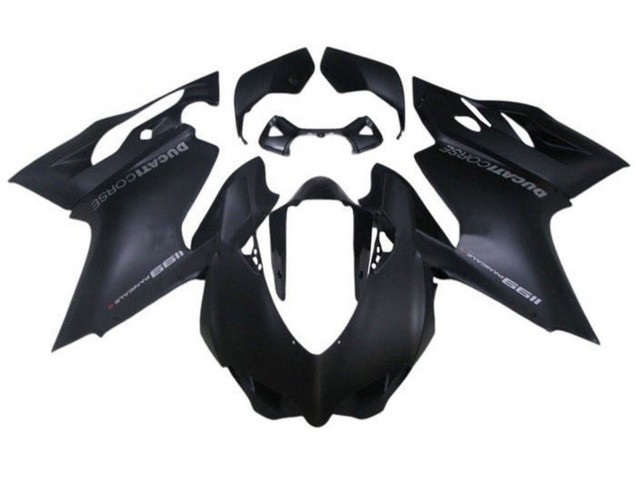 Bleu Mat Foncé Carénage Moto Ducati Panigale 1199 2011-2014