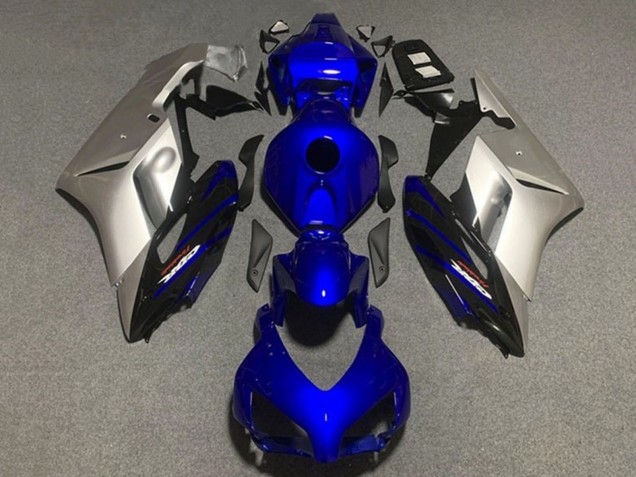 Argent Bleu Foncé Carénage Moto Honda CBR1000RR 2004-2005