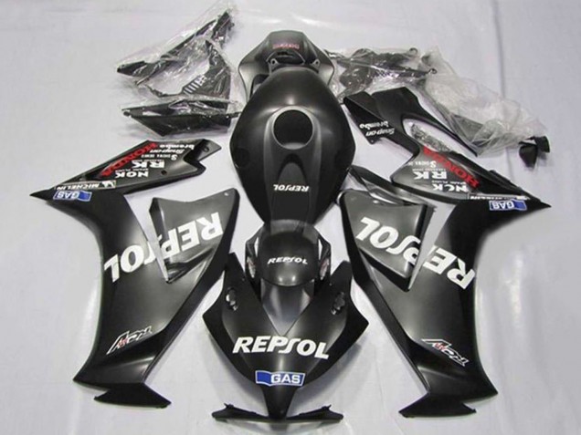 Noir Mat Blanc Repsol Carénage Moto Honda CBR1000RR 2012-2016